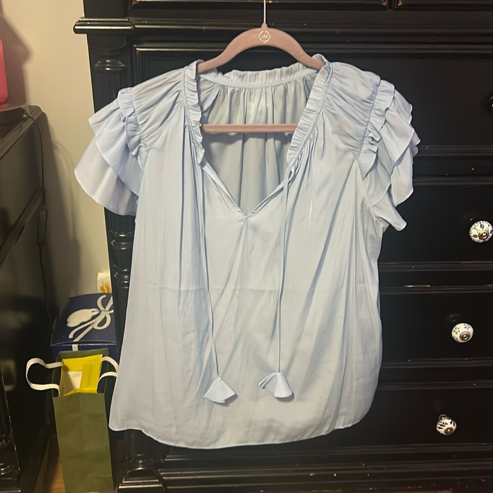 Blue blouse